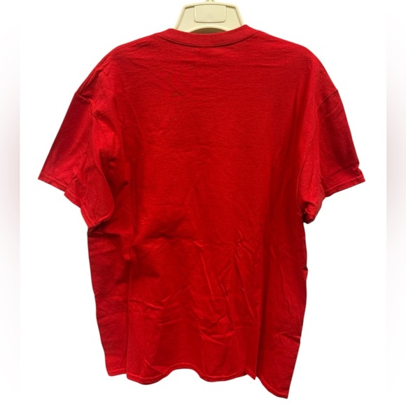 Chicago Blackhawks 2015 Stanley Cup Champions Red T-Shirt Men’s Large Gildan NHL - Picture 6 of 6